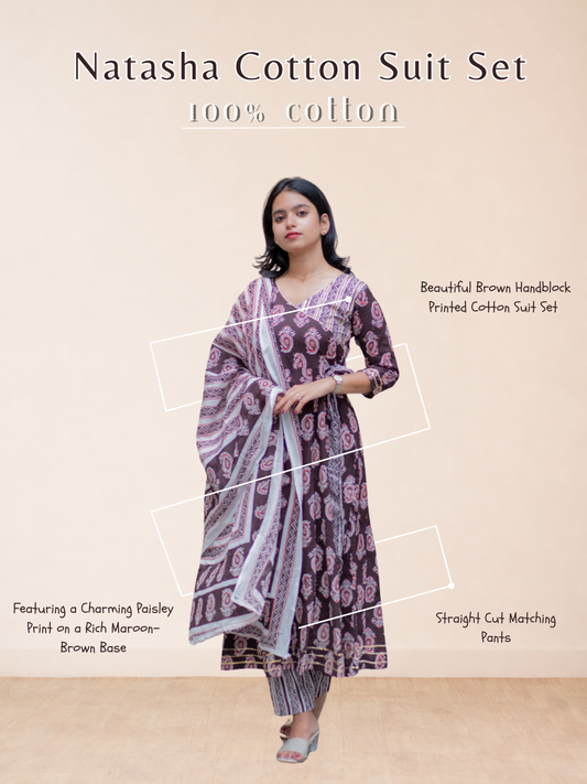 Natasha Cotton Suit Set
