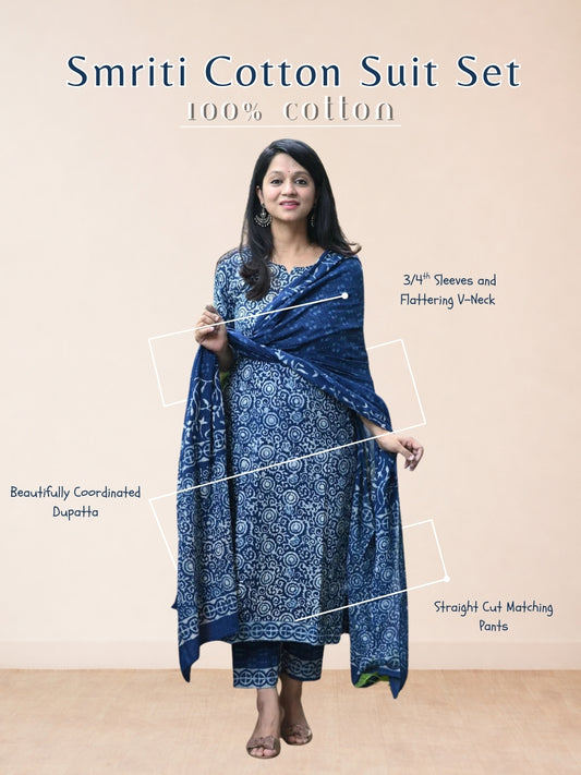 Smriti Cotton Suit Set