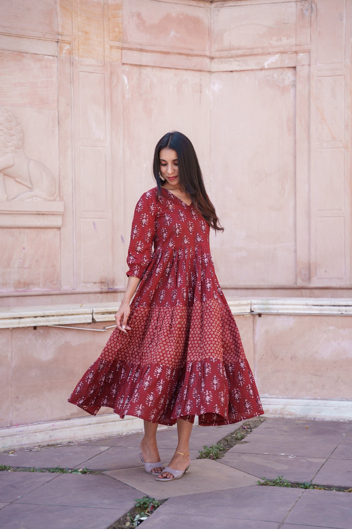Ishita Tiered Midi Dress