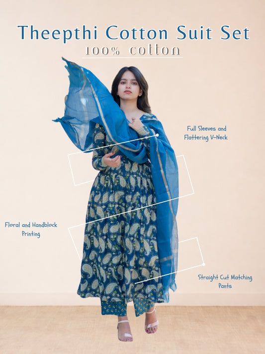 Theepthi Cotton Suit Set