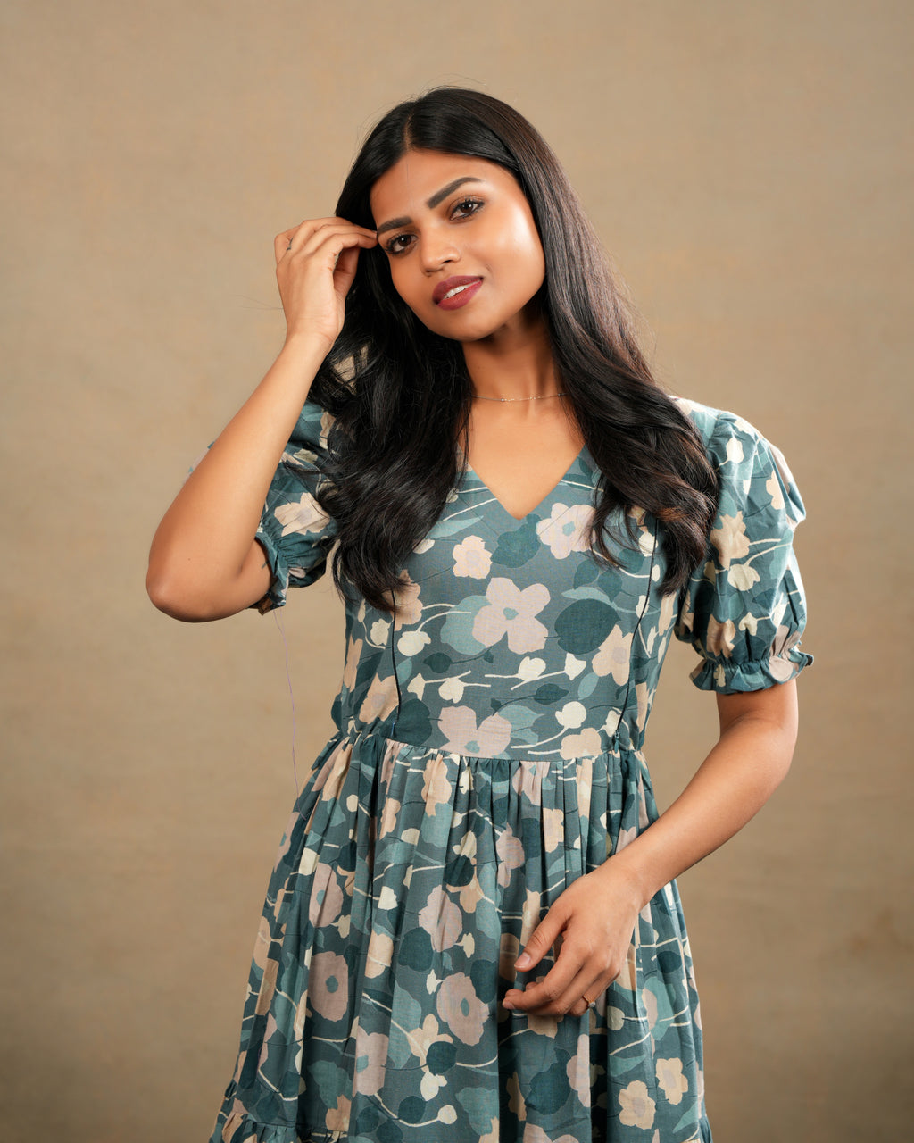 Zoey Handblock Cotton Suit Set