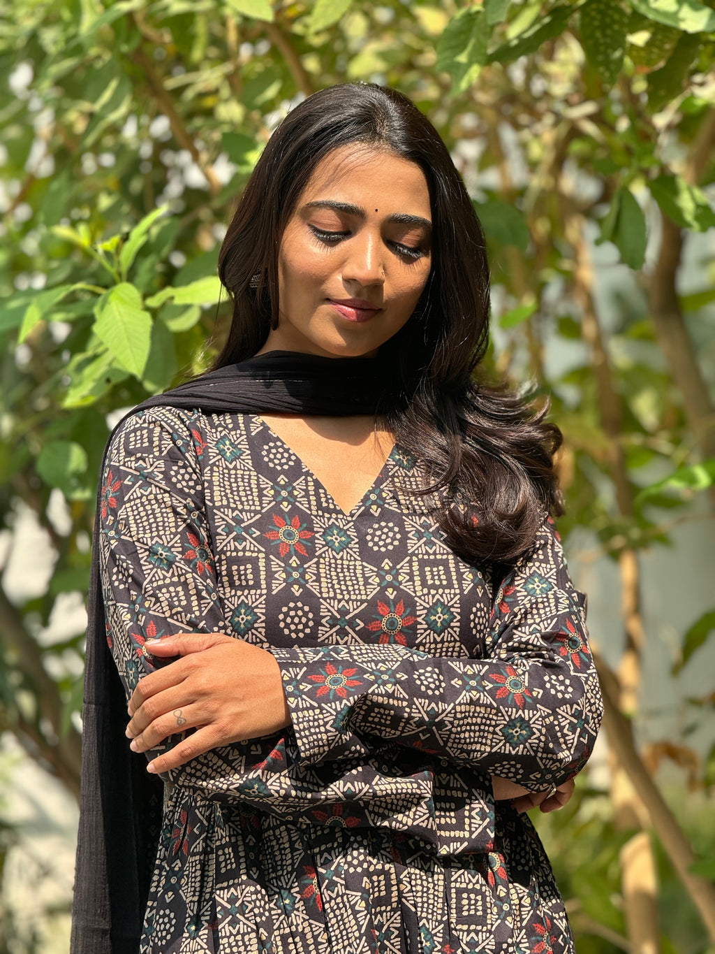 Dhwali Cotton Suit Set