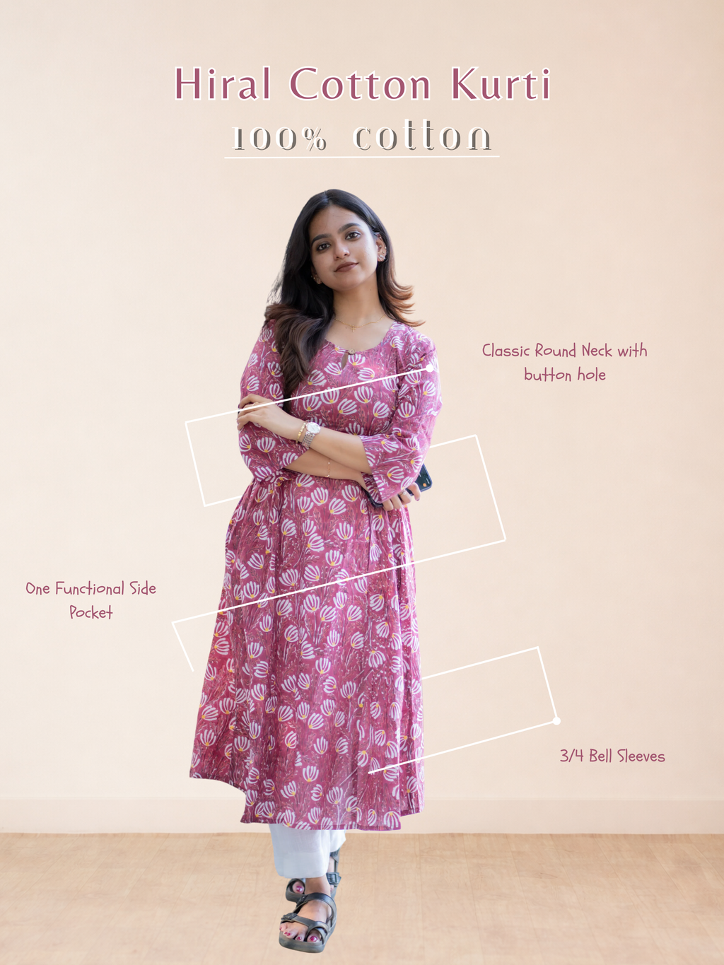 Hiral Cotton Kurti
