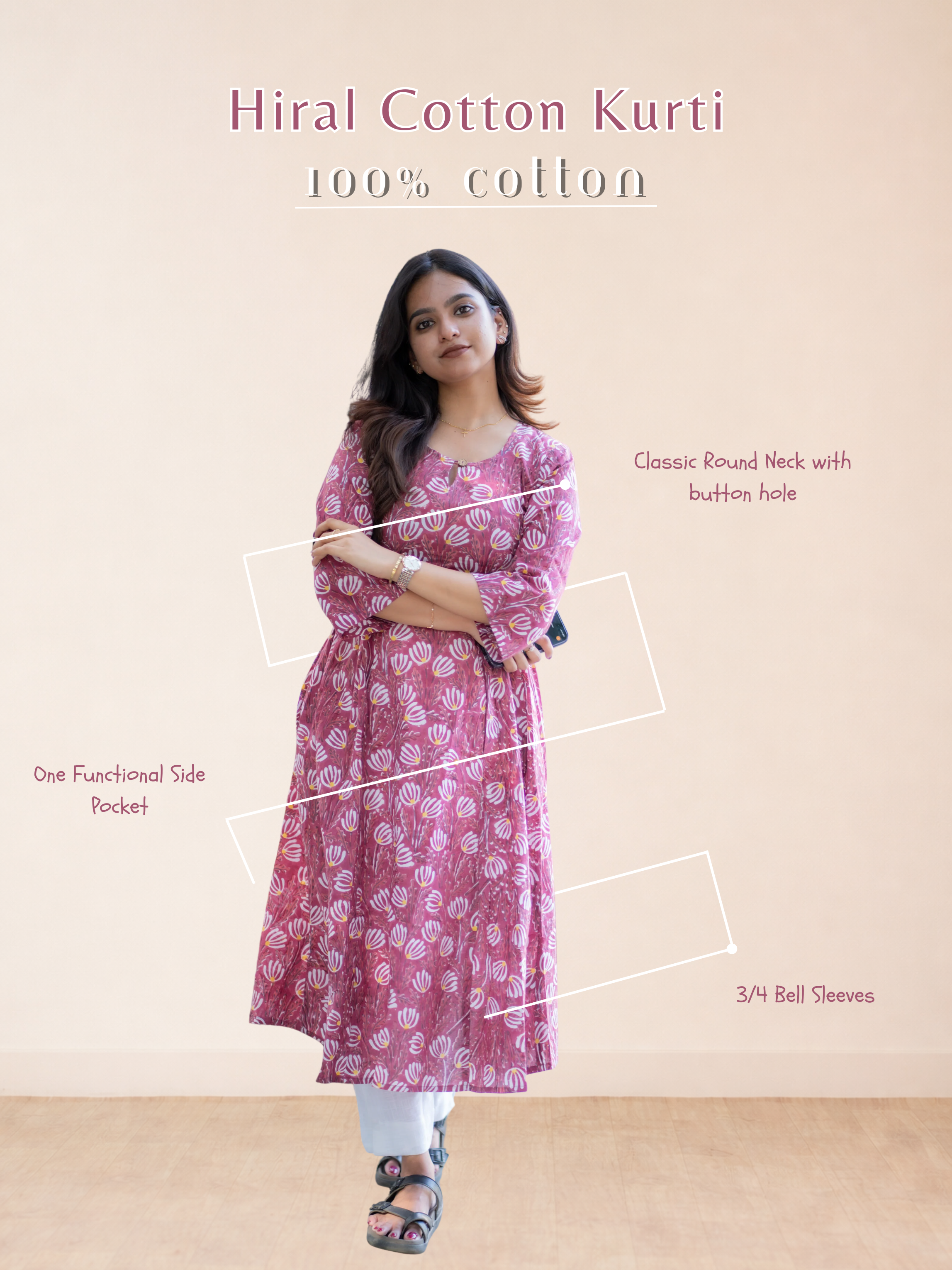 Hiral Cotton Kurti