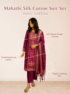 Mahathi Silk Cotton Suit Set