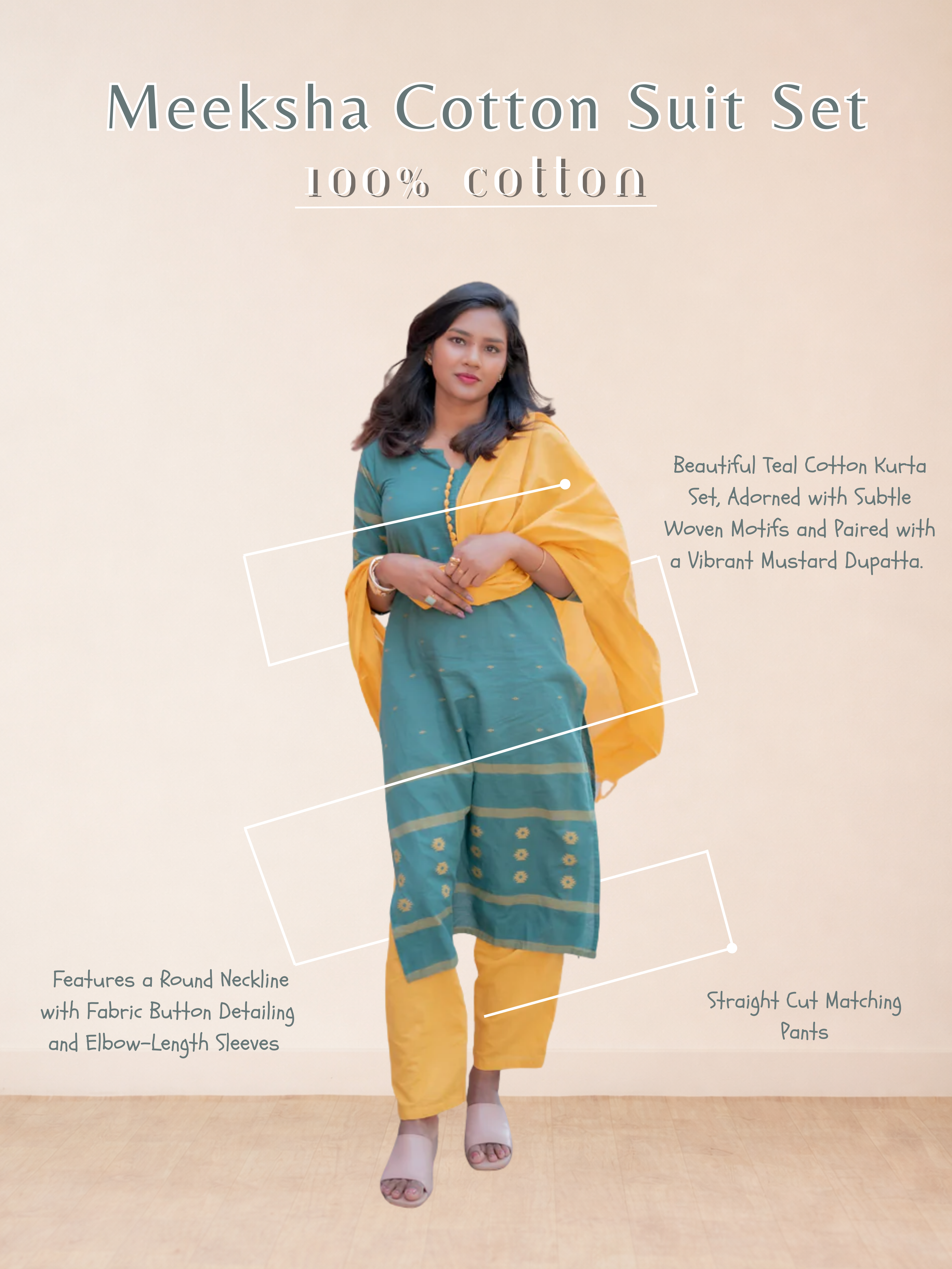 Meeksha Cotton Suit Set