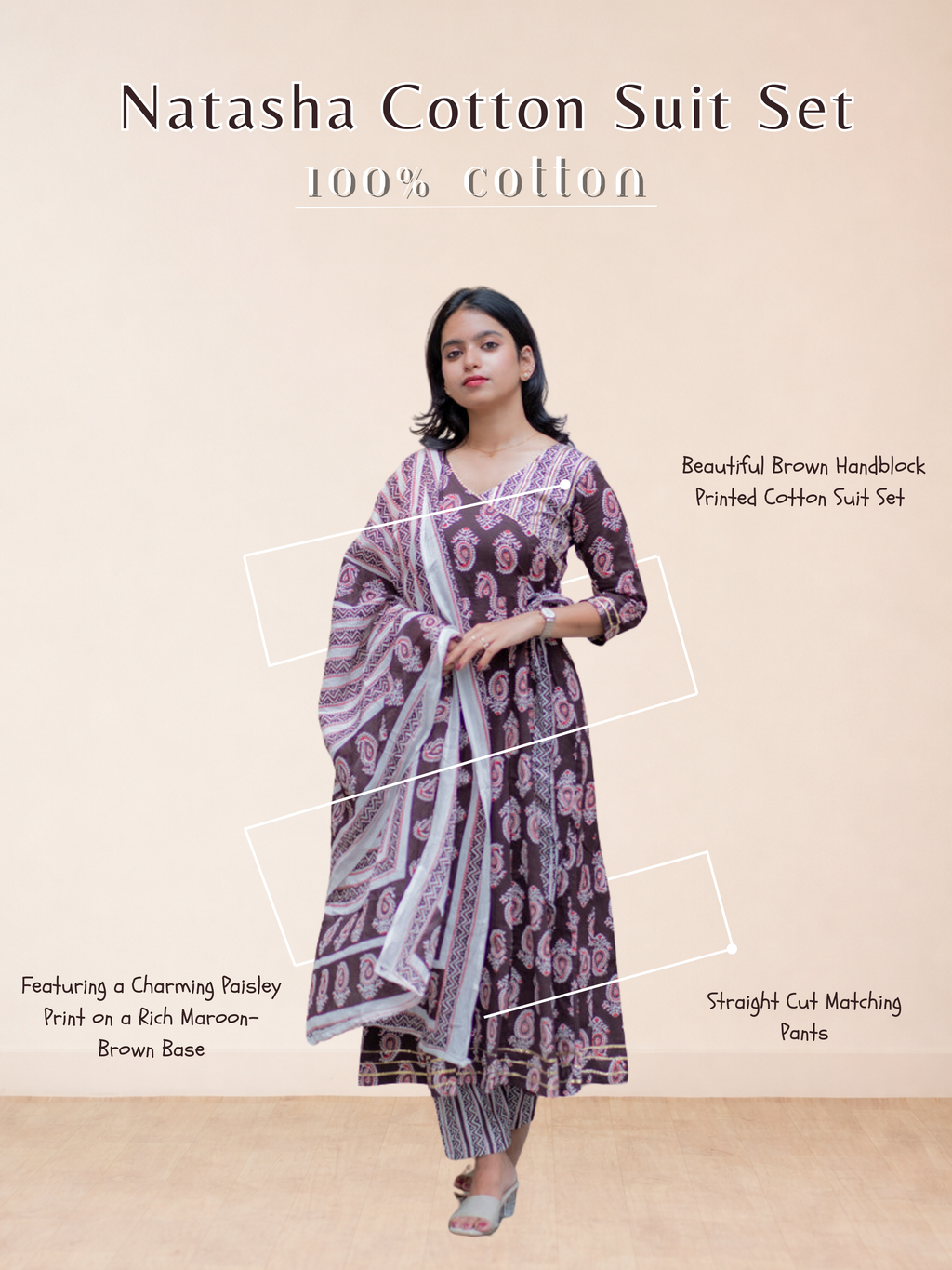 Natasha Cotton Suit Set