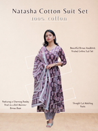 Natasha Cotton Suit Set