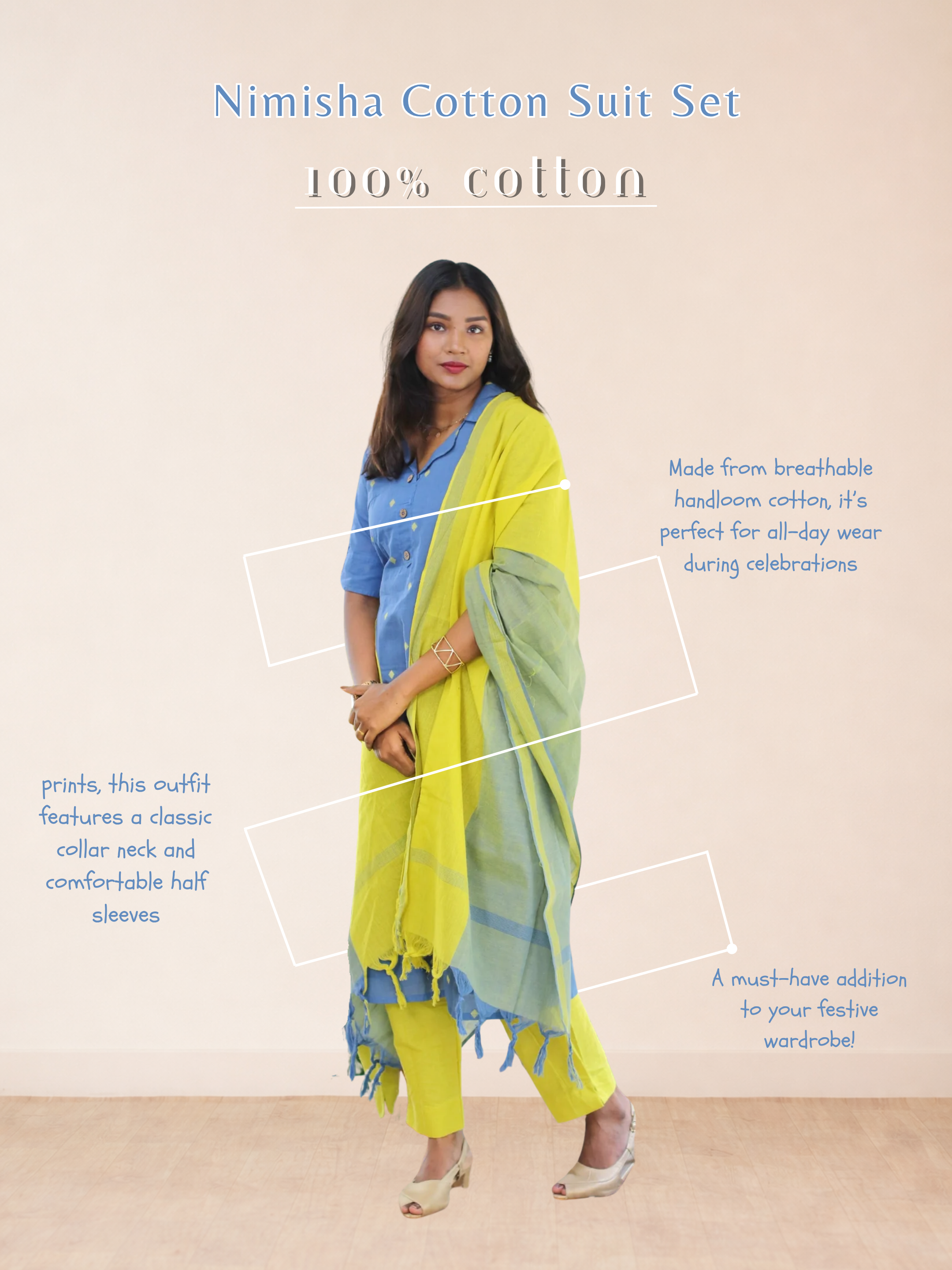 Nimisha Cotton Suit Set