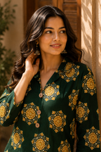 Zunaira Cotton Kurti Set