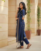 Shaurya Silk Cotton Suit Set