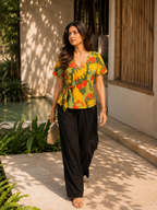 Romy Cotton Wrap Tunic