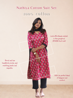 Nathiya Cotton Suit Set