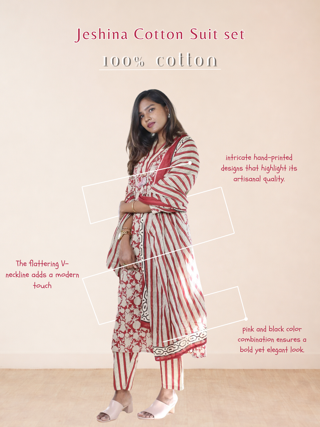 Jeshina Cotton Suit set