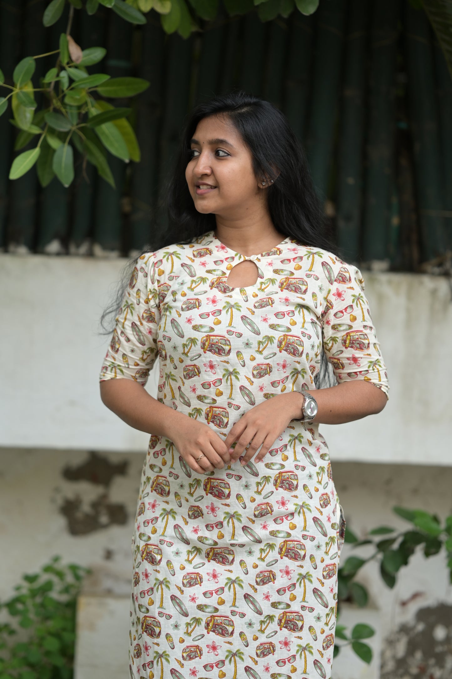 Farina Handblock kurta - TADA