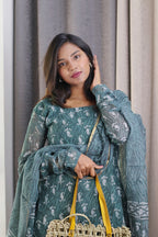 Yamini Kota Doria Suit Set