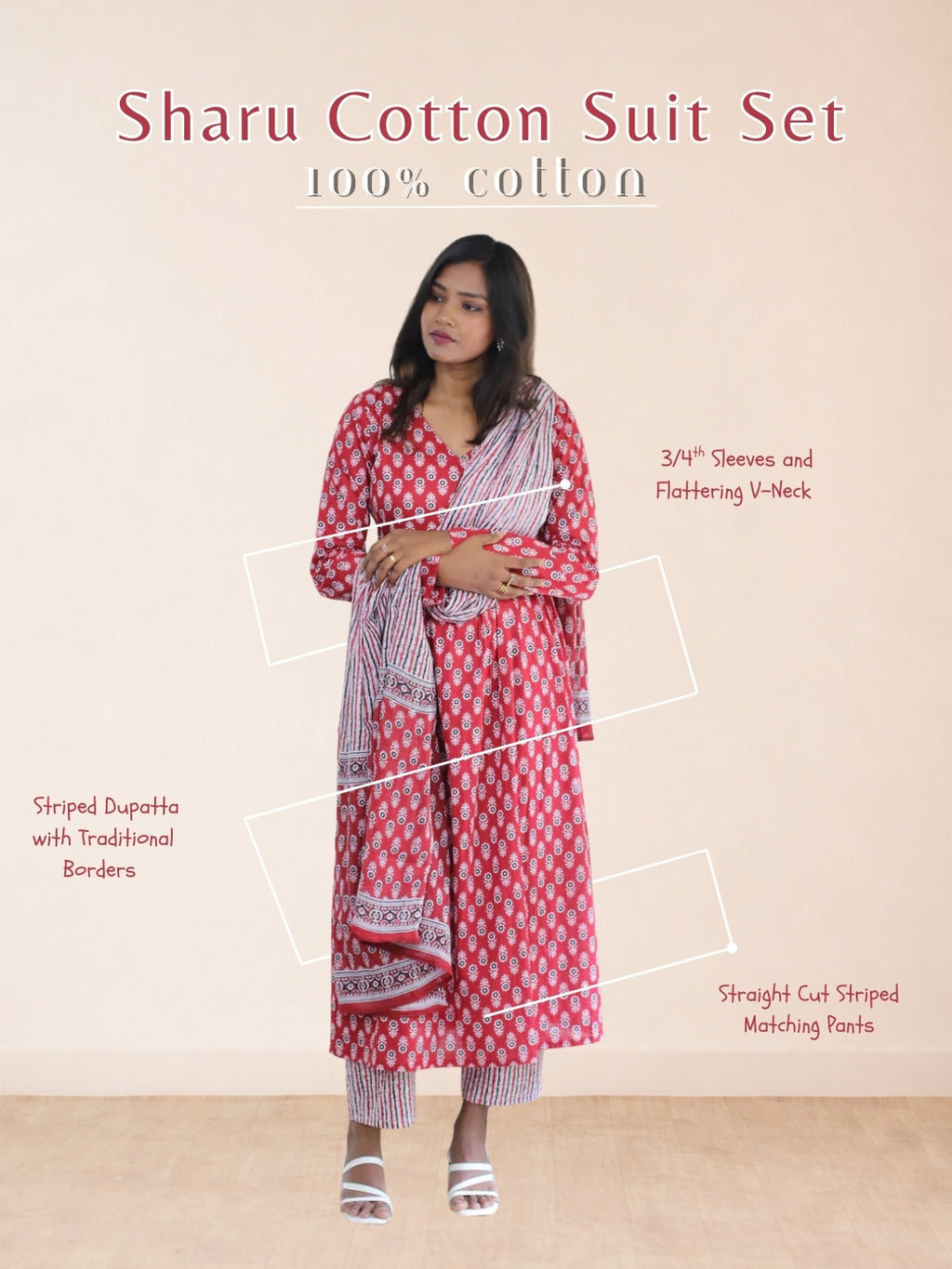 Sharu Cotton Suit Set