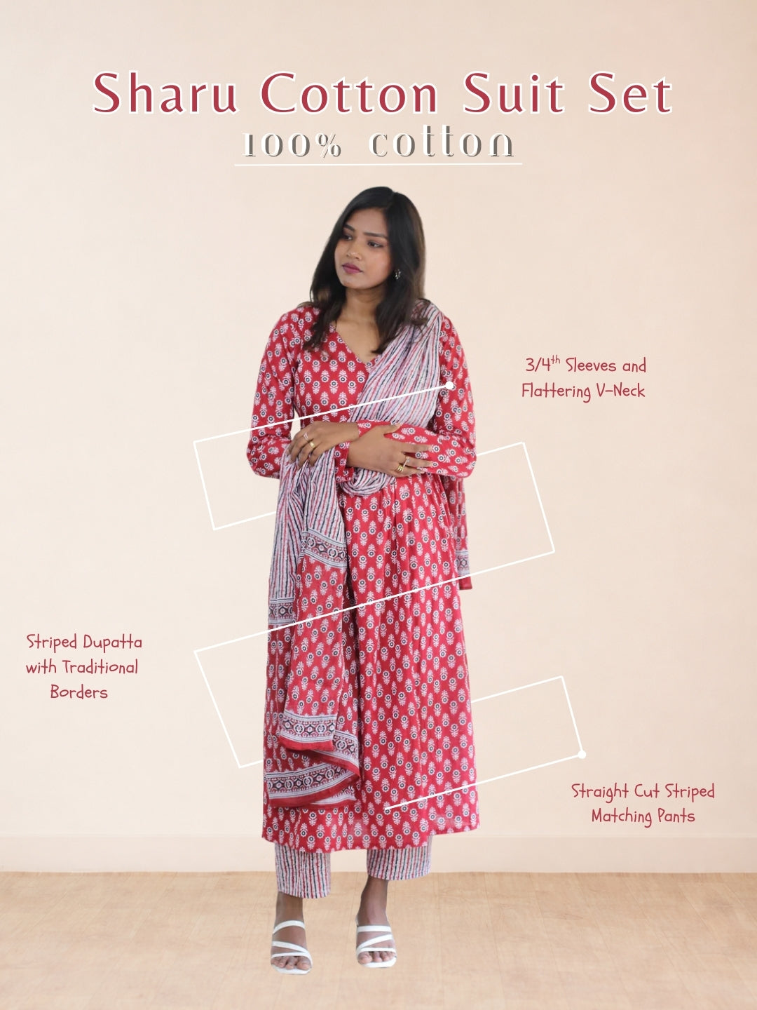 Sharu Cotton Suit Set