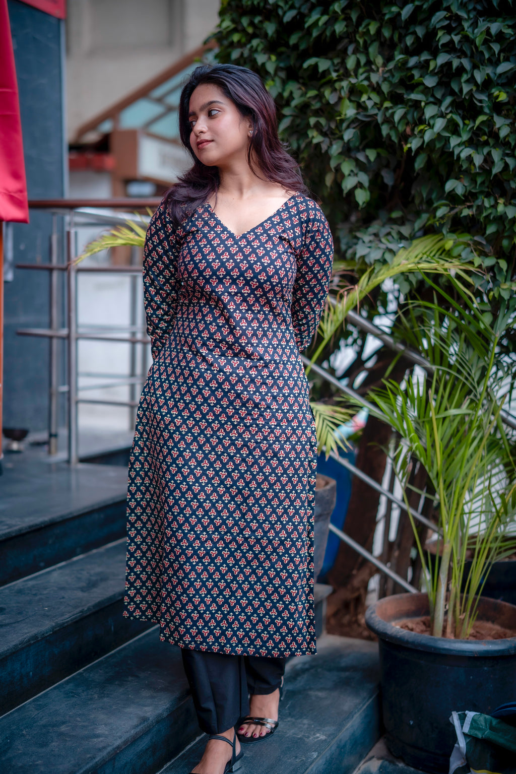 Nila Cotton Kurta Pant Set