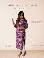 Athulya Cotton kurti
