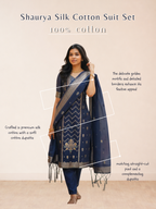 Shaurya Silk Cotton Suit Set
