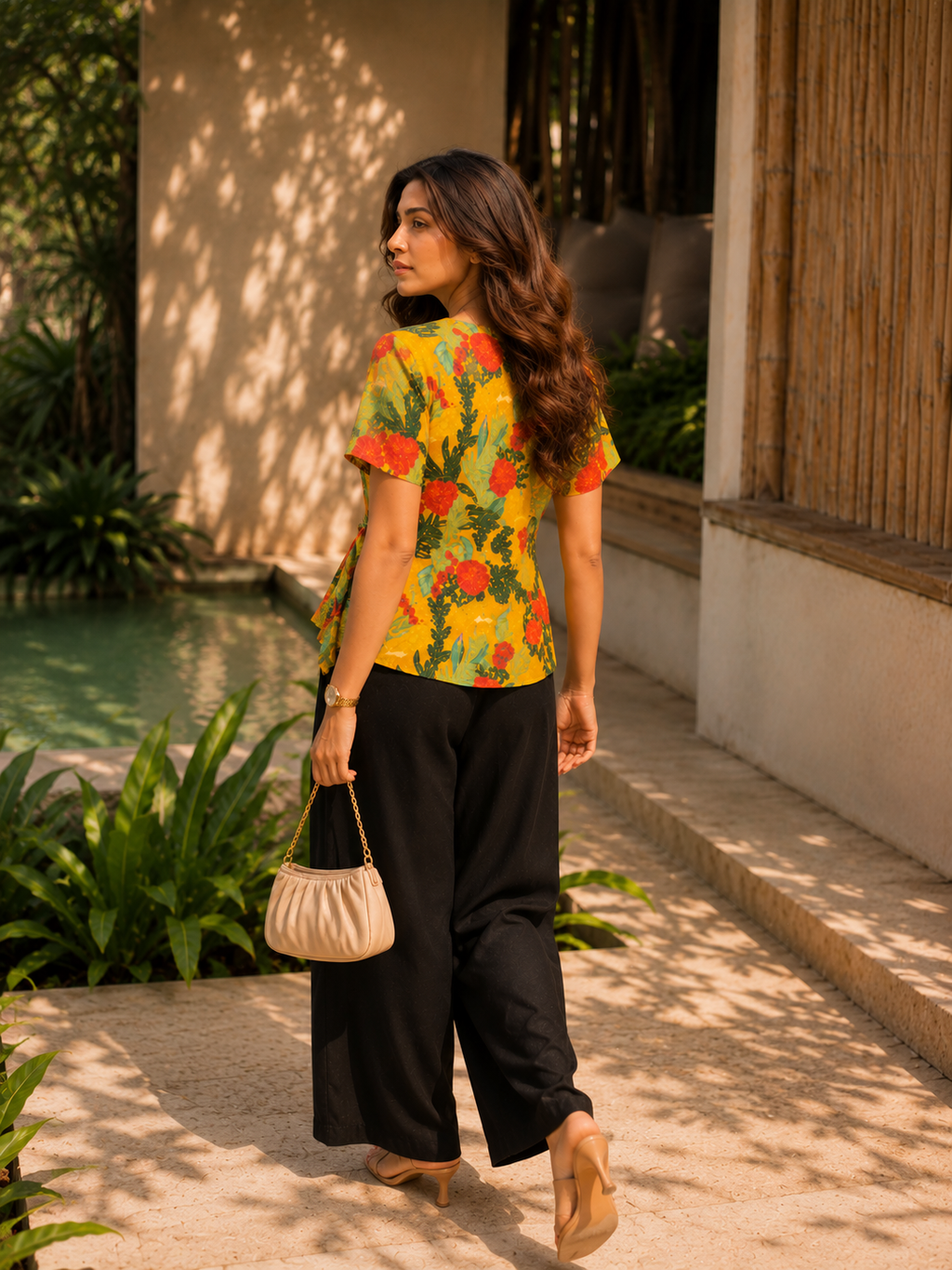 Romy Cotton Wrap Tunic