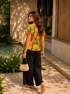 Romy Cotton Wrap Tunic