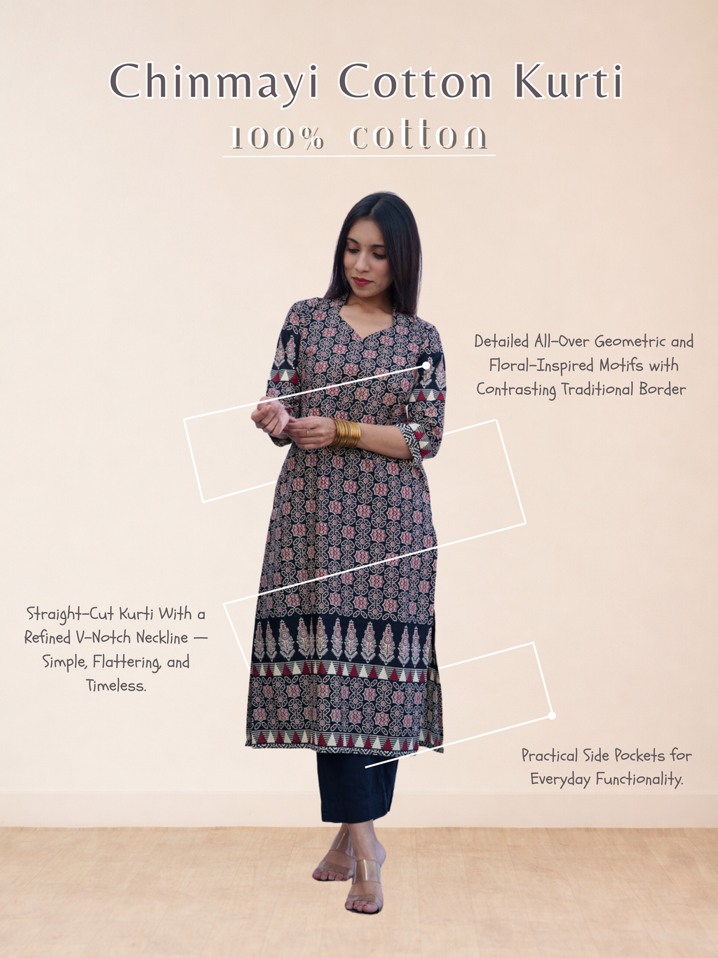 Chinmayi Cotton Kurti