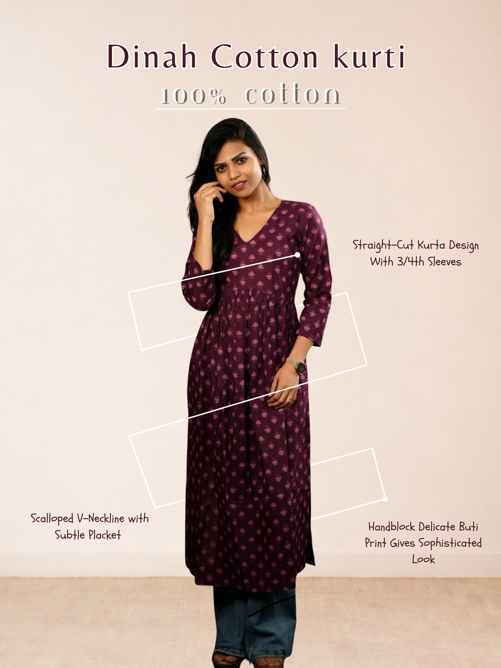 Dinah Cotton kurti