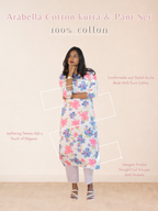 Arabella Cotton kurta & Pant Set