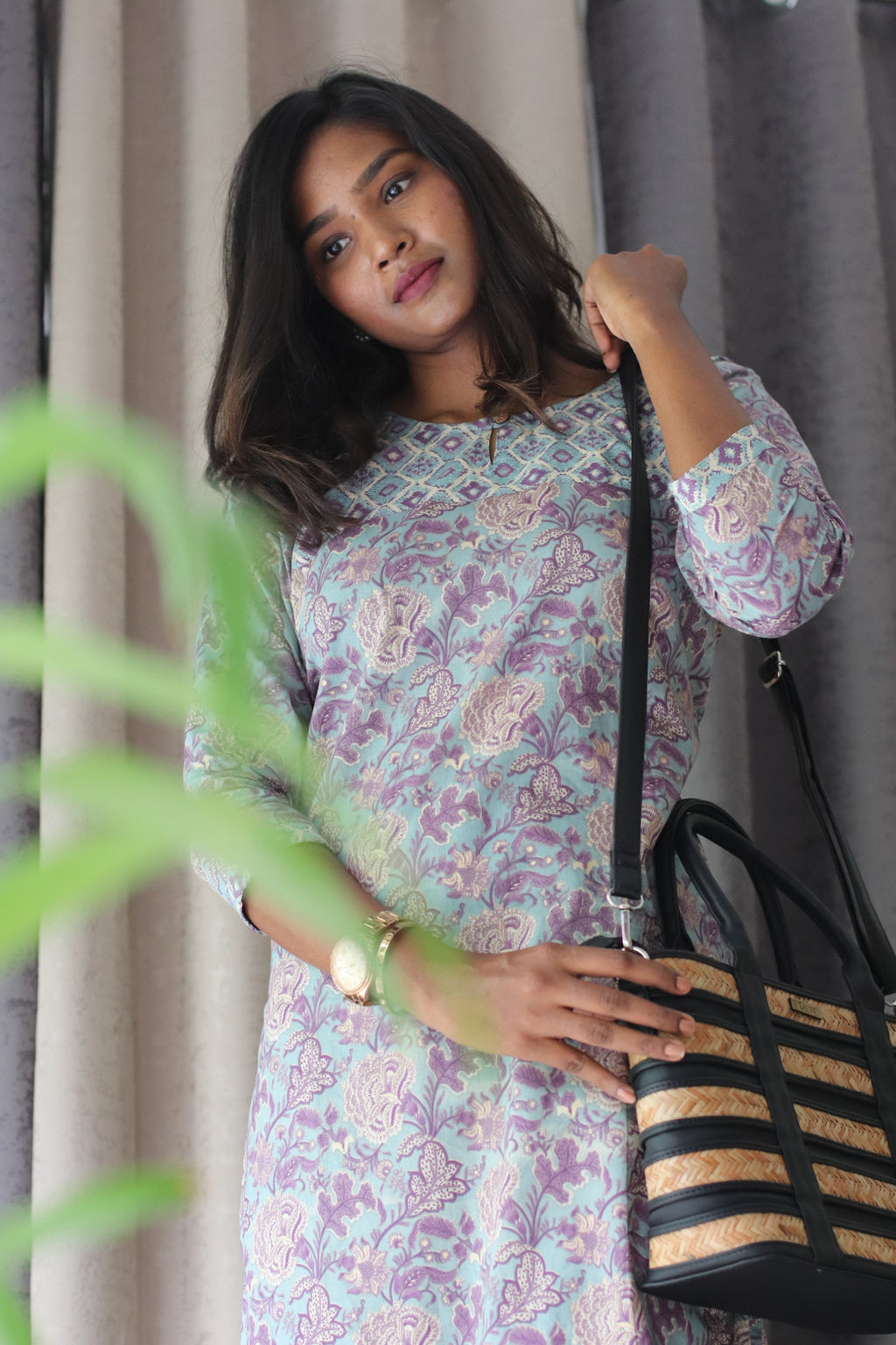 Athinya Cotton kurta & Pant Set