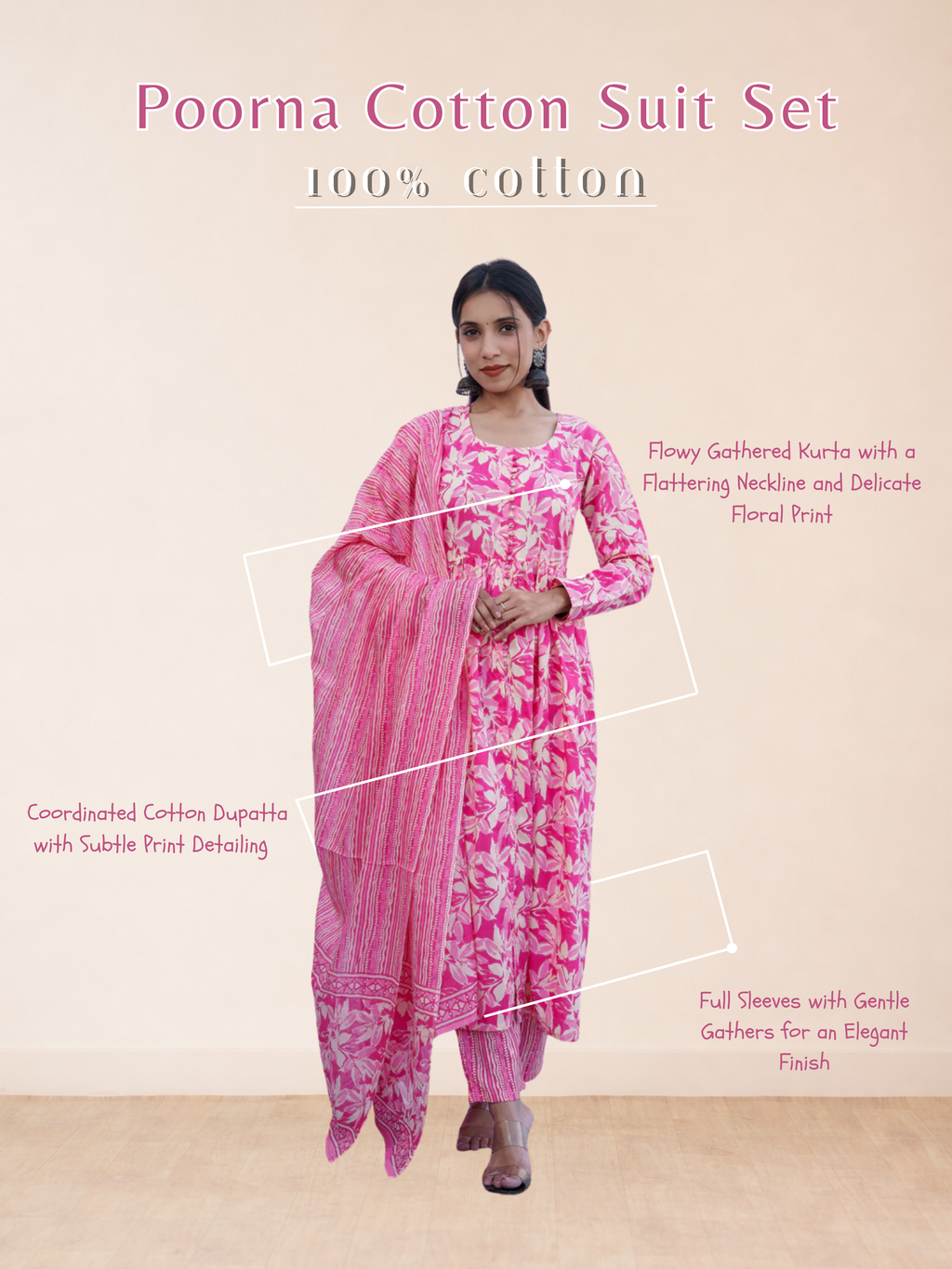 Poorna Cotton Suit Set