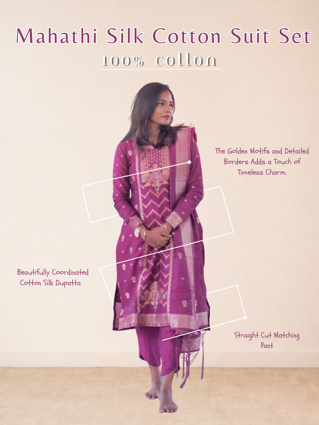 Mahathi Silk Cotton Suit Set