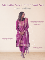 Mahathi Silk Cotton Suit Set