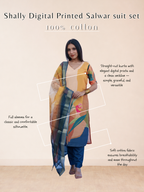 Shally Digital Printed Salwar suit set