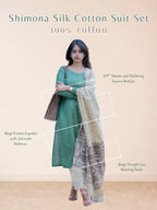 Shimona Silk Cotton Suit Set