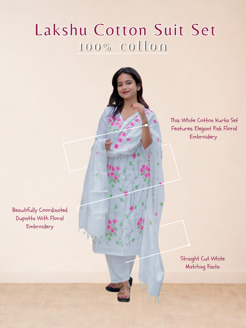 Lakshu Cotton Suit Set