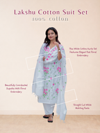 Lakshu Cotton Suit Set