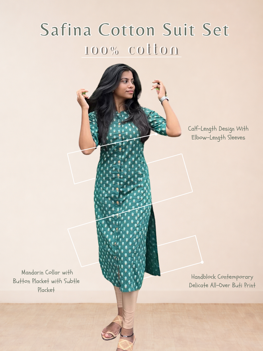 Safina Cotton Suit Set