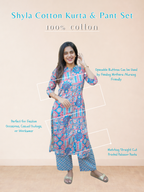 Shyla Cotton Kurta & Pant Set