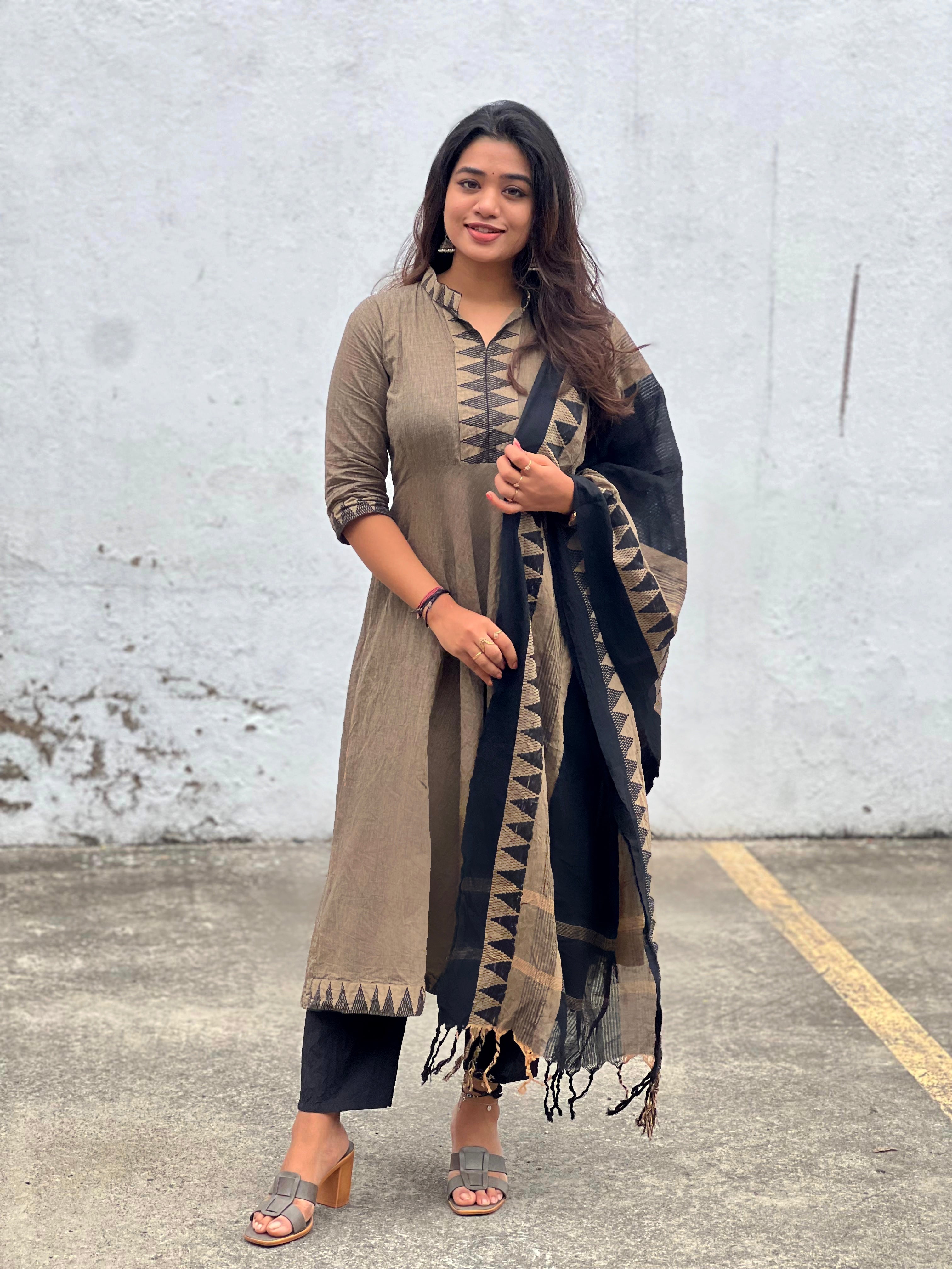 Deekshi Mangalagiri Anarkali set