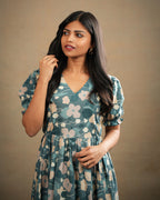 Zoey Handblock Cotton Suit Set