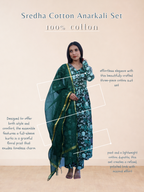 Sredha Cotton Anarkali Set