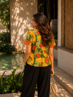 Romy Cotton Wrap Tunic