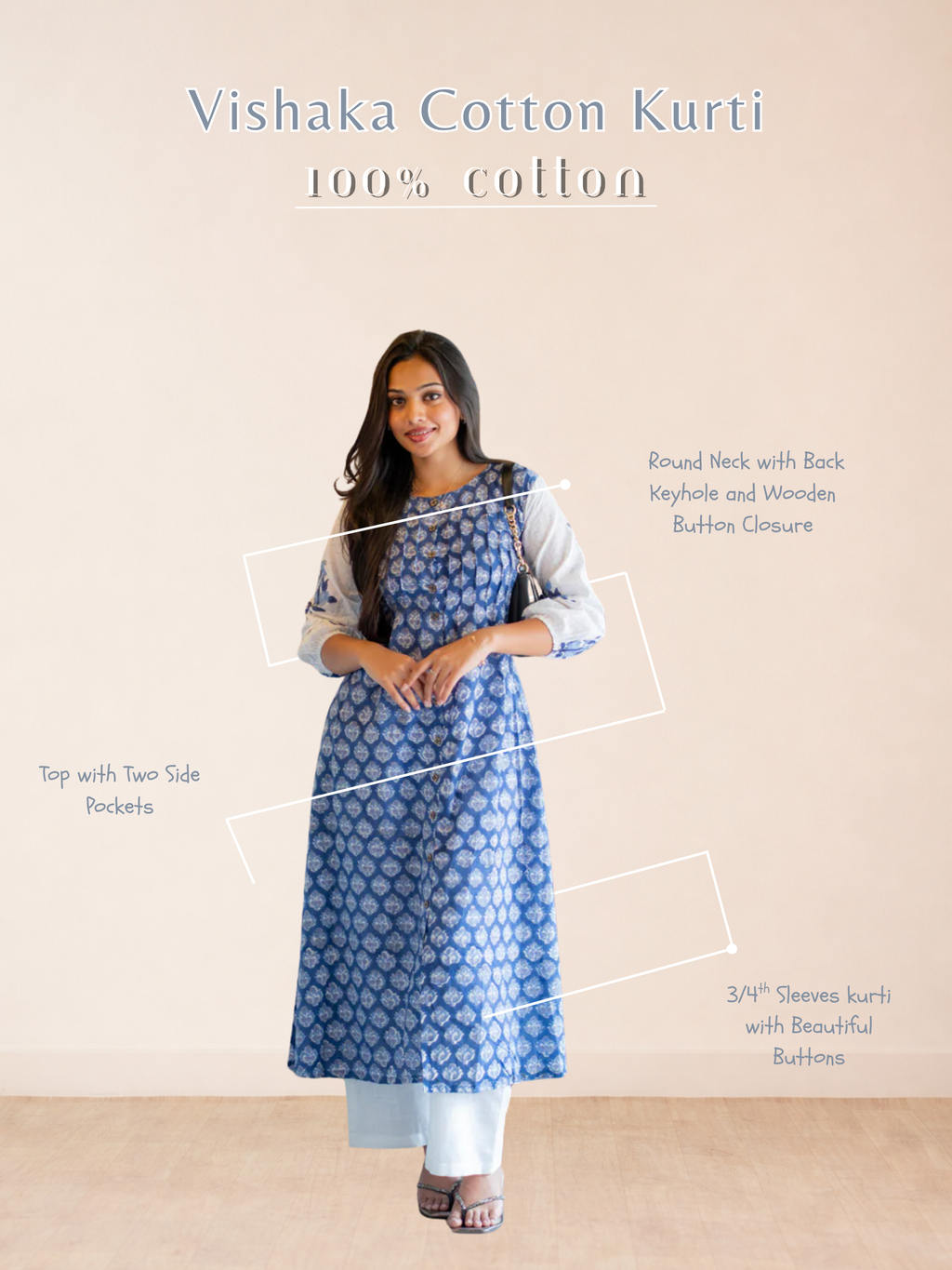 Vishaka Cotton Kurti