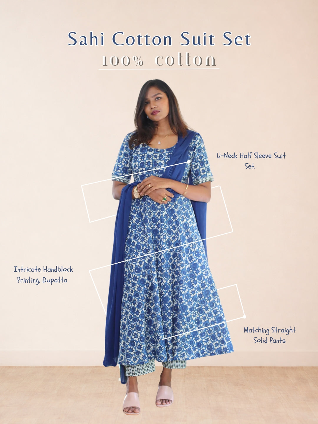 Sahi Cotton Suit Set