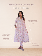 Taarvi Cotton Co-ord Set