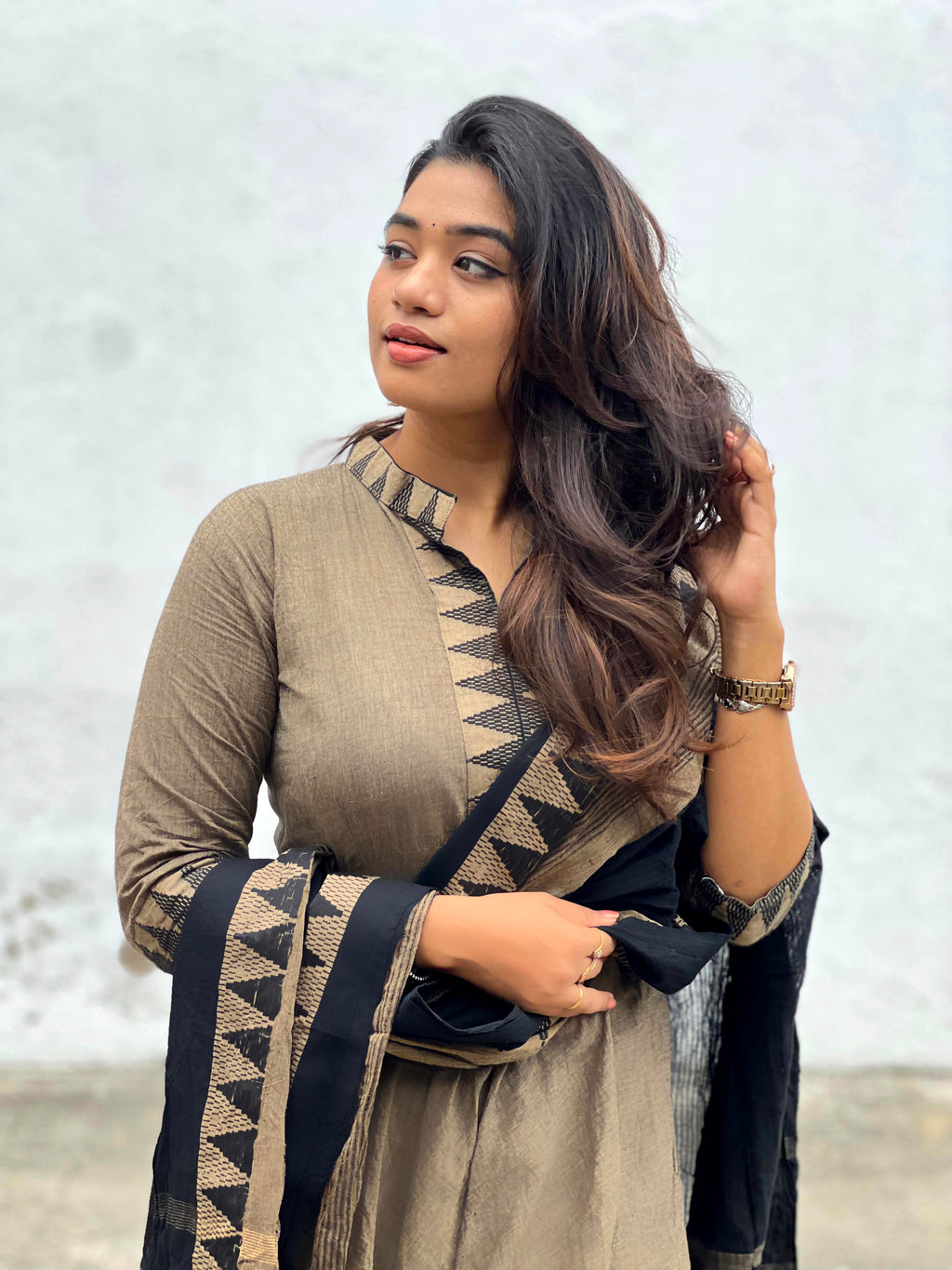 Deekshi Mangalagiri Anarkali set