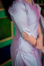 Iniyazh Semi Kanchi silk vegan Suit Set