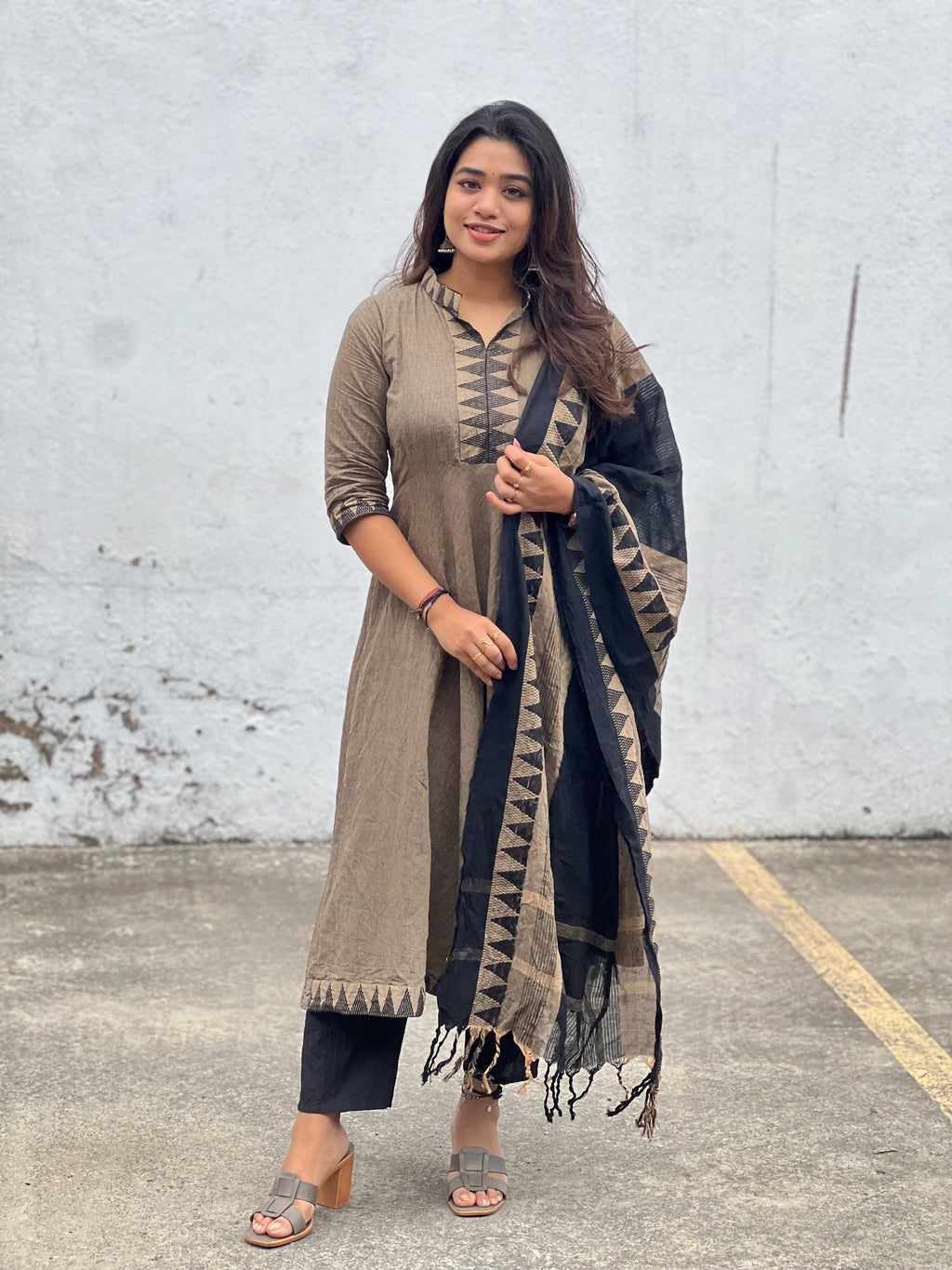 Deekshi Mangalagiri Anarkali set